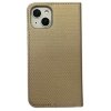Etui Smart Magnet book iPhone 15 Pro Max 6.7  złoty/gold